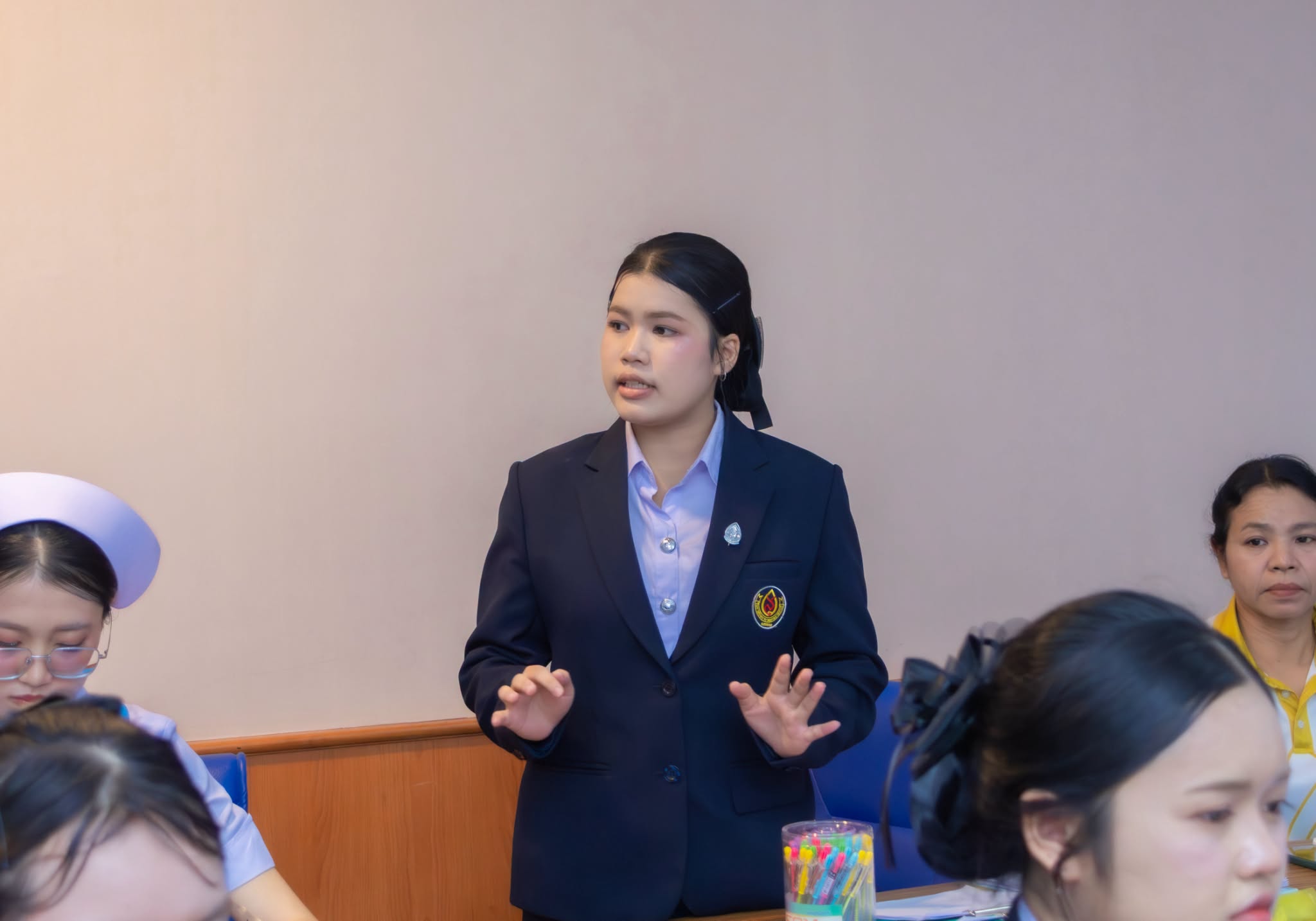 รูปภาพประกอบข่าว วพบ.นครพนม ประชุมเตรียมความพร้อมโครงการ “ค่ายสานฝันฉันอยากเป็นพยาบาล” ครั้งที่ 1 (BCNN Born To Be Nurse Camp)