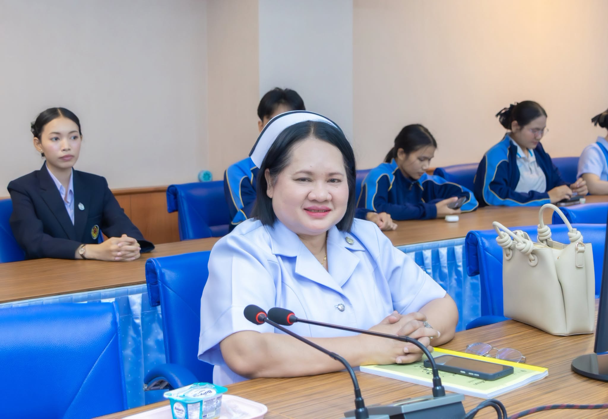 รูปภาพประกอบข่าว วพบ.นครพนม ประชุมเตรียมความพร้อมโครงการ “ค่ายสานฝันฉันอยากเป็นพยาบาล” ครั้งที่ 1 (BCNN Born To Be Nurse Camp)